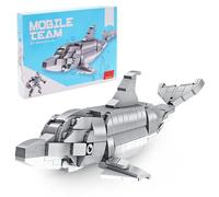 Building Blocks,Mini Dolphin Building Block Toy, Dolphin Model Construction Toys,Creative Home & Office Decor Bricks Toys Creativity Plastic Particle Building Toy Gifts for 14+ Child