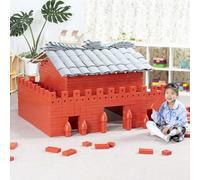 Building Blocks Set for Creative Projects, Reusable Architecture Toy for DIY, for Birthdays and Special Occasions