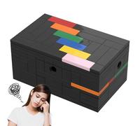 Building Blocks Toy, Building Brick Toys - Logic Training Desk Game,Building Blocks Kit,Decryption Toy,Educational Sensory Toy for Boys and Girls