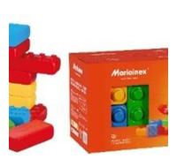 Marioinex Brick Building Blocks Construction Game 12 Pieces Multicolor Kids