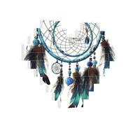 Building Brick Puzzles Heart Native American Dream Catcher Building Block Puzzle Jigsaws for Adults Personalized Photo Block Puzzle Home Decor 3D Brick Puzzle for Women Men