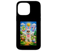 Building Bricks Easter Eggs Funny Rabbit Six Seven 67 Meme Case for iPhone 14 Pro Max