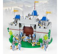 (Building Castles - C) Medieval Knights dragon building castles MiniFigures Fits Lego