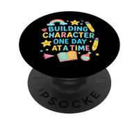 BUILDING CHARACTER ONE DAY AT A TIME PopSockets Adhesive PopGrip