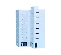 Building Construction Toy Assembly Kits Model Building Assembly Kits for Architecture Enthusiasts and Model Makers City Planning