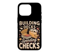 Building Decks Spending Checks Card Games TCG Case for iPhone 16 Pro