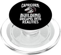 Building Dreams into Realities Capricorn PopSockets PopGrip for MagSafe