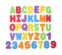 Building for Kids 2-3 EVA Letter And Number Recognition Seeing And Spelling Learning Toys Matching Letters Game Sight Words Kids Alphabet Acorns Activity Set - Alphabet Acorns (Blue, 7. 5X5. 5cm)