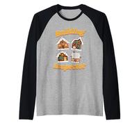 Building Inspector Gingerbread House Architecture Builder Raglan Baseball Tee