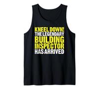 Building Inspector Kneel Down Tank Top