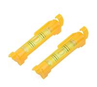 Building Line Rope Cord String Bubble Hanger, 2 Pack Hanging for Spirit Level Set (Yellow)