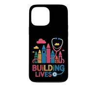 Building Lives Pediatric Crayon Stethoscope Design Case for iPhone 13 Pro Max