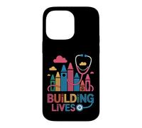 Building Lives Pediatric Crayon Stethoscope Design Case for iPhone 14 Pro Max