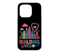 Building Lives Pediatric Crayon Stethoscope Design Case for iPhone 15 Pro