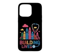 Building Lives Pediatric Crayon Stethoscope Design Case for iPhone 15 Pro Max