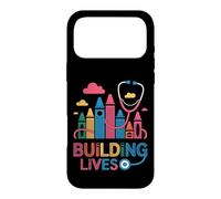 Building Lives Pediatric Crayon Stethoscope Design Case for iPhone 17 Pro Max