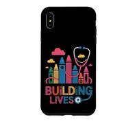 Building Lives Pediatric Crayon Stethoscope Design Case for iPhone XS Max