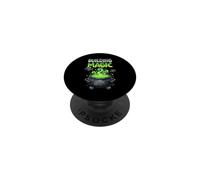 Building Magic Brick Builder Halloween Brick Or Treat Witch PopSockets Adhesive PopGrip