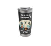 Building Memories one Campfire at a time Stainless Steel Insulated Tumbler