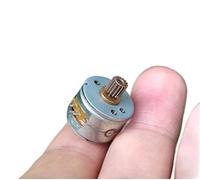 Building Power 15mm Micro Stepper electronic starter with 16 Teeth 0.25 Die Gear, 2-Phase 4-Wire Stepper electronic starter, DIY Toy electronic starter Science Experiment electronic starter Engineerin