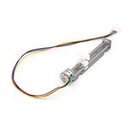 Building Power 2-Phase 4-Wire Small Screw Slider Stepper electronic starter Micro Stepper electronic starter Linear Guide Mini electronic starter DIY Small Slider Project Engineering Repair FUZEGRDLI