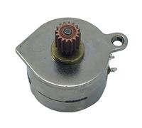 Building Power DIY Handmade electronic starter, 2-Phase 4-Wire Stepper electronic starter, 15BY25 Round Precision 15mm Miniature Stepper electronic starter with 16 Teeth Gear Engineering Repair specia