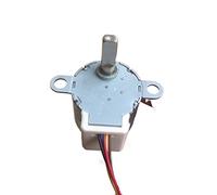 Building Power DIY Science electronic starter, DC 5V 24BYJ48 Geared Stepper electronic starter, 14mm D Shaft electronic starter, 4 Phase 5 Wire Micro Stepper electronic starter Engineering Repair elec