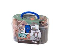 Building Projects Toys - 3+ Kids Creative Play Set, STEM Inspired Modeling Toy, Cognitive Motor Skill Builder, Safe Round Edge Design | School Learning Tables, Indoor Activity Areas, Outdoor Play Corn