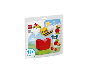 Building Set - LEGO - 30686 - My First Flower and Bee - 7 pieces - 2 years and up