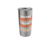 Building Structure Shaping The Character - Drywall Stainless Steel Insulated Tumbler