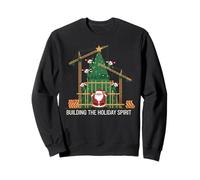 Building the holiday spirit, civil engineering christmas Sweatshirt