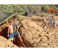 Building Underground Bunker at the Beach