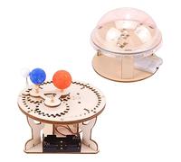 Buildings Mechanical Models Science Experiment Model 3D Wood Puzzles Engraving Safe Assembly Constructor Kits Toy Solar Model Kits Science Experiment Model Scientific Experiment Kits Wood