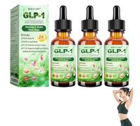 BuildLeaf GLP-1 MORINGA Slimming & Health Boost Drops, Advanced Glp-1 oral liquid, Natural glp-1 moringa drops, BuildLeaf glp-1 oral solution, Plant Extract for Men & Women 30ml (3 Pcs)