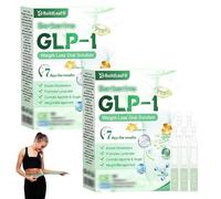 BuildLeaf GLP-1 Pro Weight Loss Oral Solution, Advanced GLP-1 Oral Liquid, BuildLeaf GLP-1 Drops, GLP-1 Peptide Complex Serum, Natural Plant Extract, for Men & Women (2 Box)