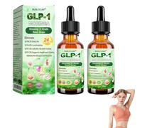 BuildLeaf GLP-1 Slimming & Health Boost Drops, GLP-1 Drops, GLP1 Weight Loss Drops, GLP 1 Herbal Oral Solution, Natural Plant Extract Concentrate, for Women & Men (2)