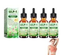 BuildLeaf GLP-1 Slimming & Health Boost Drops, GLP-1 Drops, GLP1 Weight Loss Drops, GLP 1 Herbal Oral Solution, Natural Plant Extract Concentrate, for Women & Men (4)