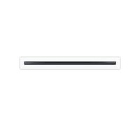 BUILDMART - 24" Linear Slot Diffuser - (1 Slot) Single Slot - White Decorative Air Vent - Modern AC Vent Cover for Ceiling, Walls & Floors - Texas
