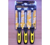 Buildres Brand 3pce Wood Chisel Set