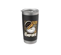 Builds The Empire Hustle Men Stainless Steel Insulated Tumbler