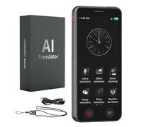 Builrand Language Translator Device,5 inch AI Translator,139 Languages Online Offline, 98% Accuracy 0.2s Instant Voice Text Photo Translation, Portable Instant Translator,Learn Travel Business Gifts