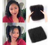 builson 1.NATURAL TEXTURE:Afro Kinky Bulk Human Hair has a tight and curly texture that mimics many natural hair textures, making it ideal for mini twist and m styling