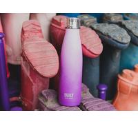 Built Perfect Seal Leakproof Insulated Water Bottle/Thermal Flask, Stainless Steel, 480 ml, Pink/Purple Ombre