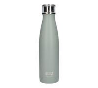 Built Perfect Seal Insulated Water Bottle/Thermal Flask with Leakproof Cap, Stainless Steel, Storm Grey, 480 ml