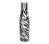Built Water Bottle C000847 Perfect Seal Leakproof Insulated Stainless Steel 480 ml Zebra