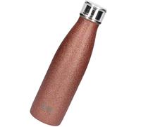 Built C000833 Perfect Seal Leakproof Insulated Water Bottle/Thermal Flask, Stainless Steel, 480 ml, Rose Gold Glitter