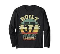 Built 57 Years Ago All Parts Original Funny 57th Birthday Long Sleeve T-Shirt