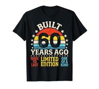 Built 60 Year Ago Classic Vintage 60th Birthday T-Shirt