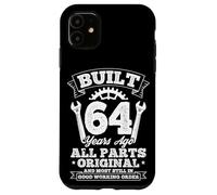 BUILT 64 Years Ago All Parts Original 64th Birthday Case for iPhone 11