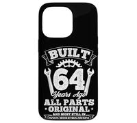 BUILT 64 Years Ago All Parts Original 64th Birthday Case for iPhone 13 Pro